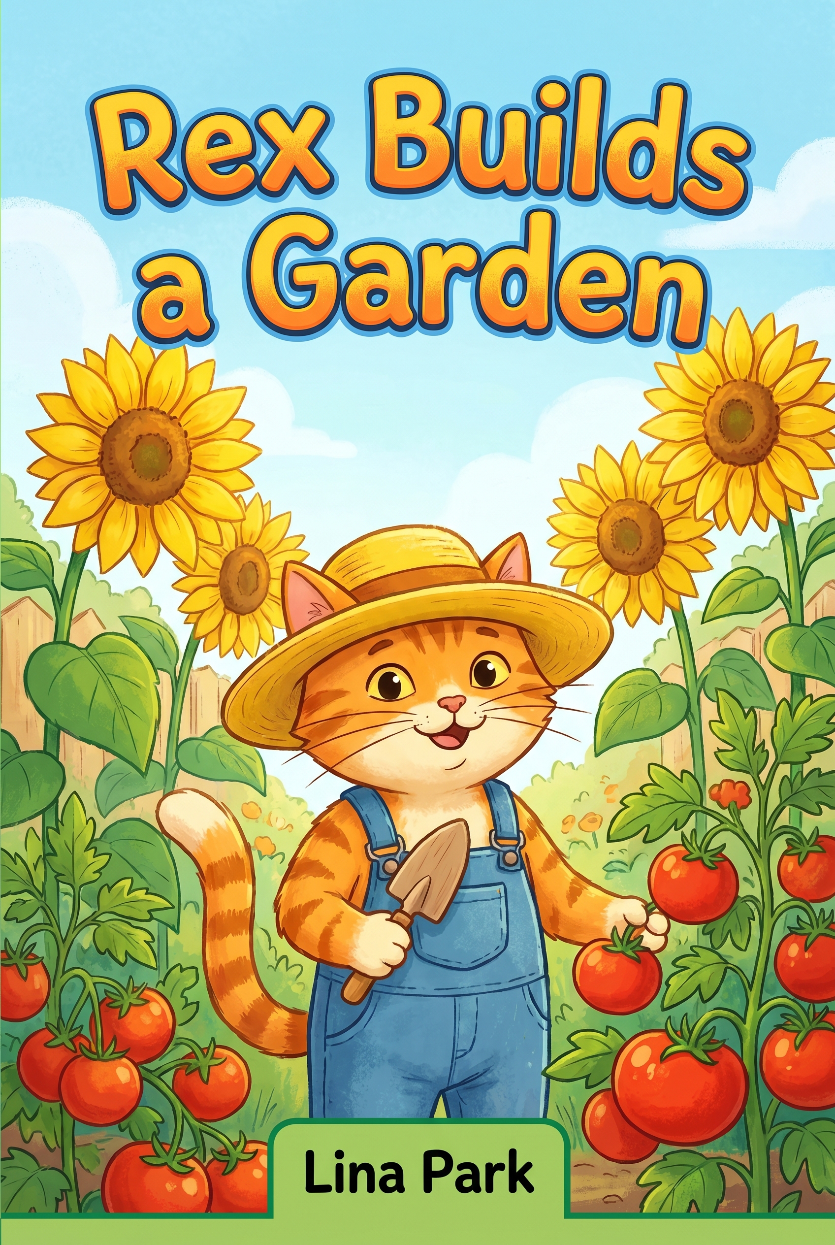 Rex Builds a Garden cover